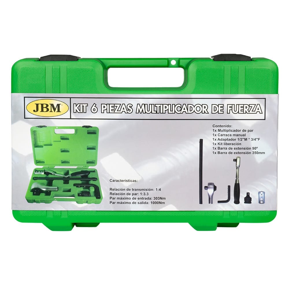 Coffret JBM Démultiplicateur de Force 3/4” + Réducteur 1/2” REF: 51958 – Image 5