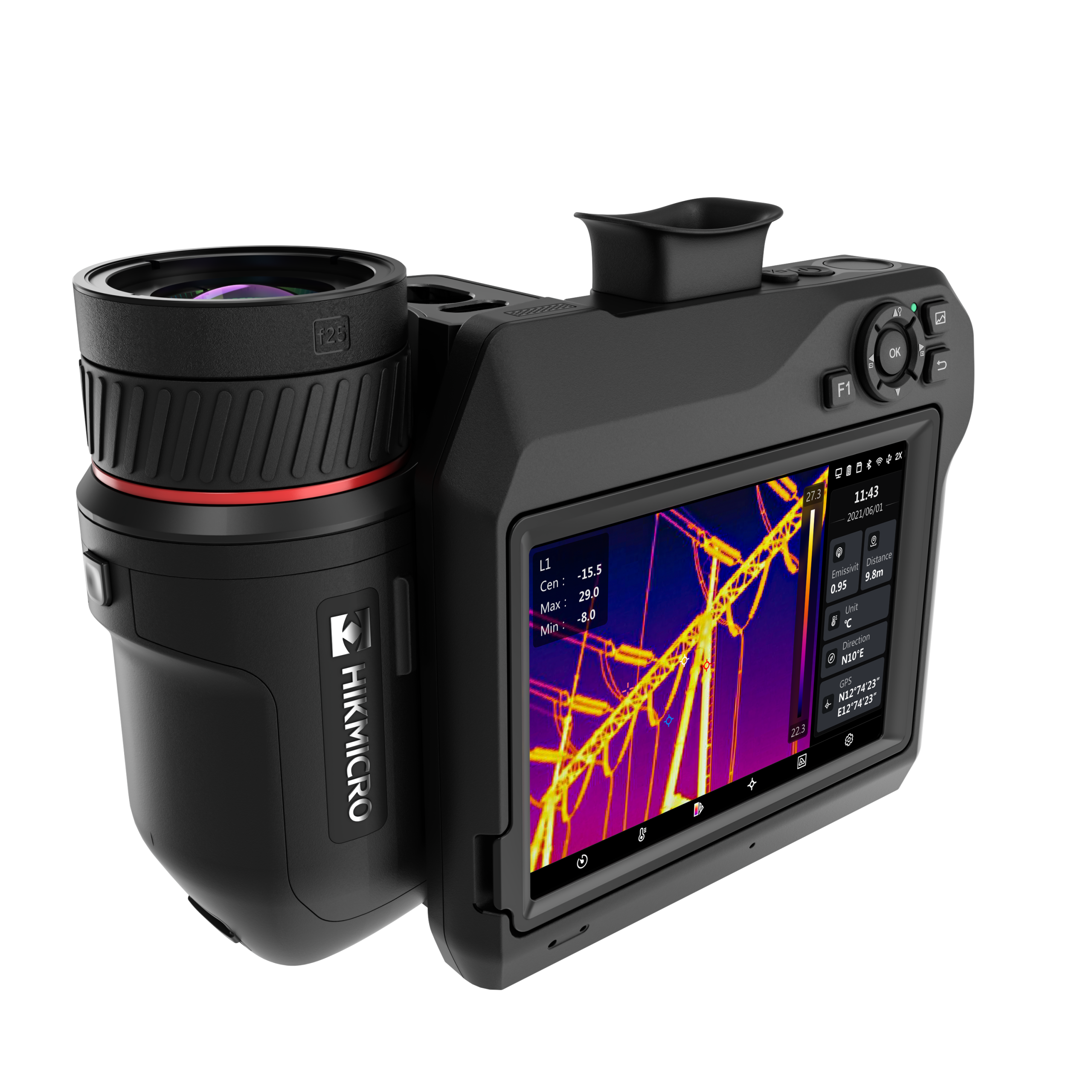 Caméra thermique HIK SP60H-L25 – HM-TP96H-Q/W-SP60H-L25 – Image 8