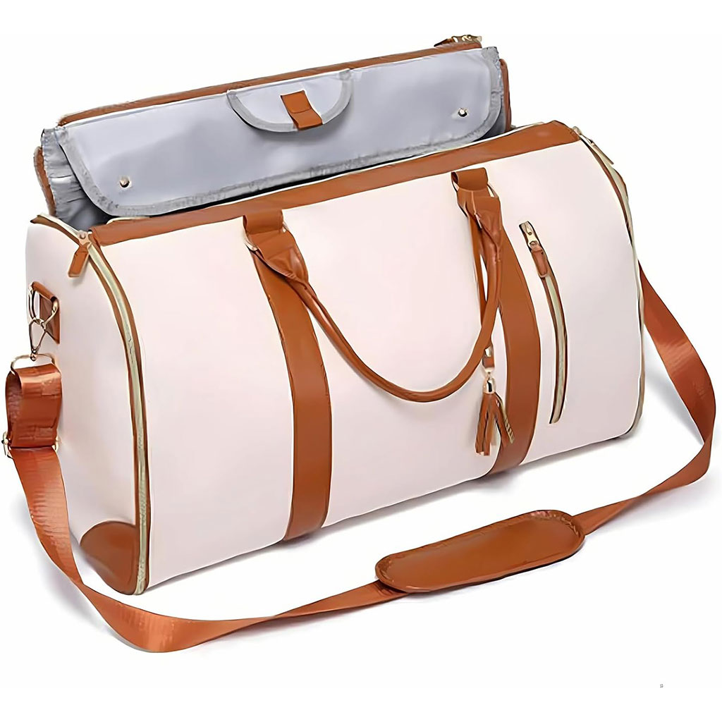 Sac de voyage tendance en PU Grand Capacité et Pliable – Image 3