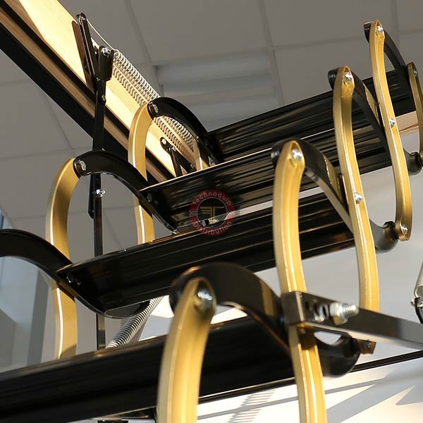 Échelle ciseau pour mezzanine 280CM – Image 5