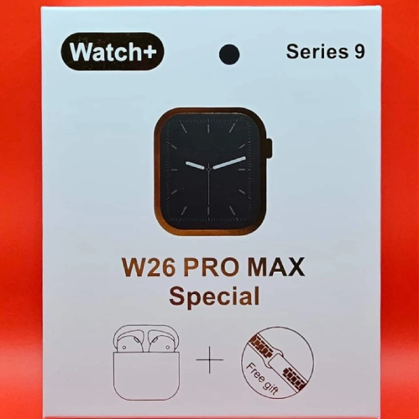 Coffret SmartWatch W26 Pro Max Special Series 9 + Airpods – Image 8