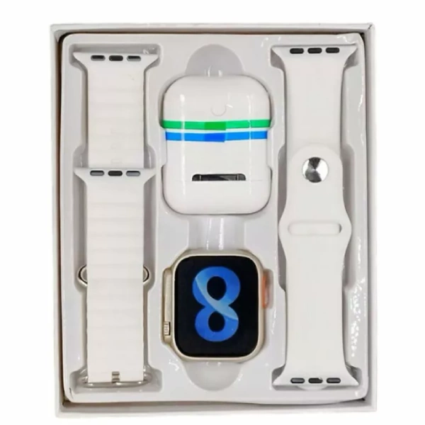 Coffret SmartWatch W26 Pro Max Special Series 9 + Airpods – Image 5