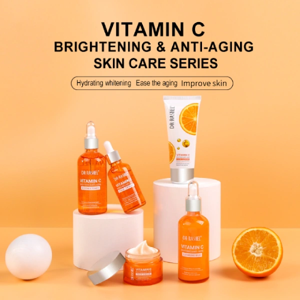 Coffret Soins Anti-Âge Vitamine C Dr. Rashel – 5 Pièces – Image 3
