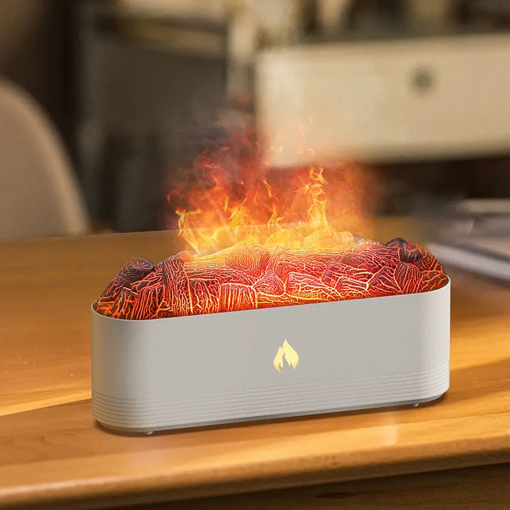 Diffuseur d’Arômes LED Effet Flamme – Ambiance Relaxante & Design Moderne – Image 3