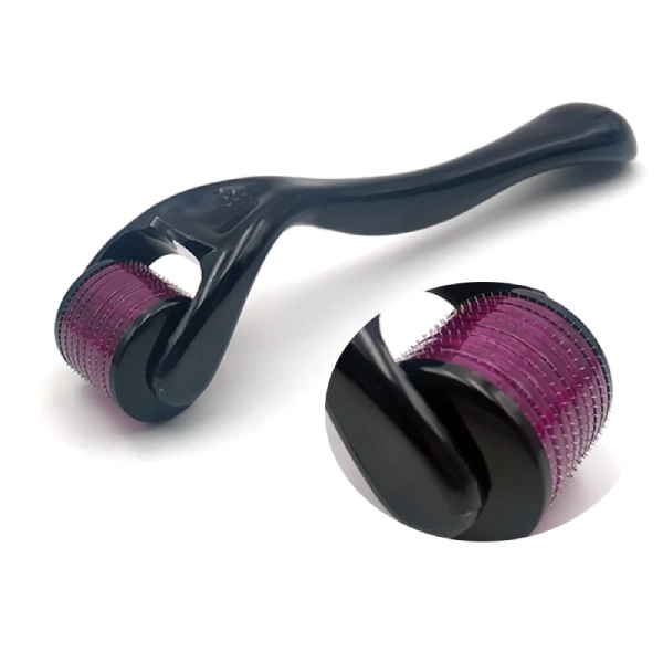 Derma Roller pour la Croissance des Cheveux et de la Barbe 540 Titanium MicroNidle – Image 4