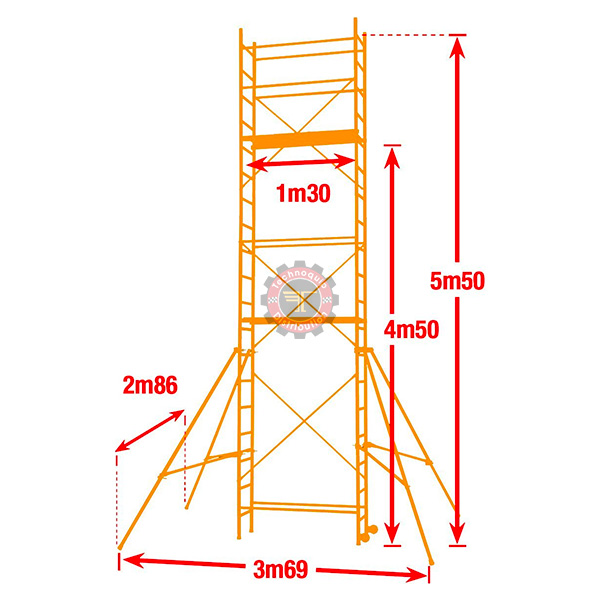 Échafaudage SPEED UP XL 6M70 – Image 3