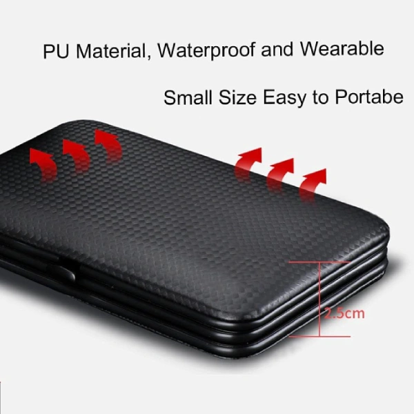 Ensemble de Manucure et Pédicure Professionnel – 7/16 Pcs en Inox – Noir – Image 4