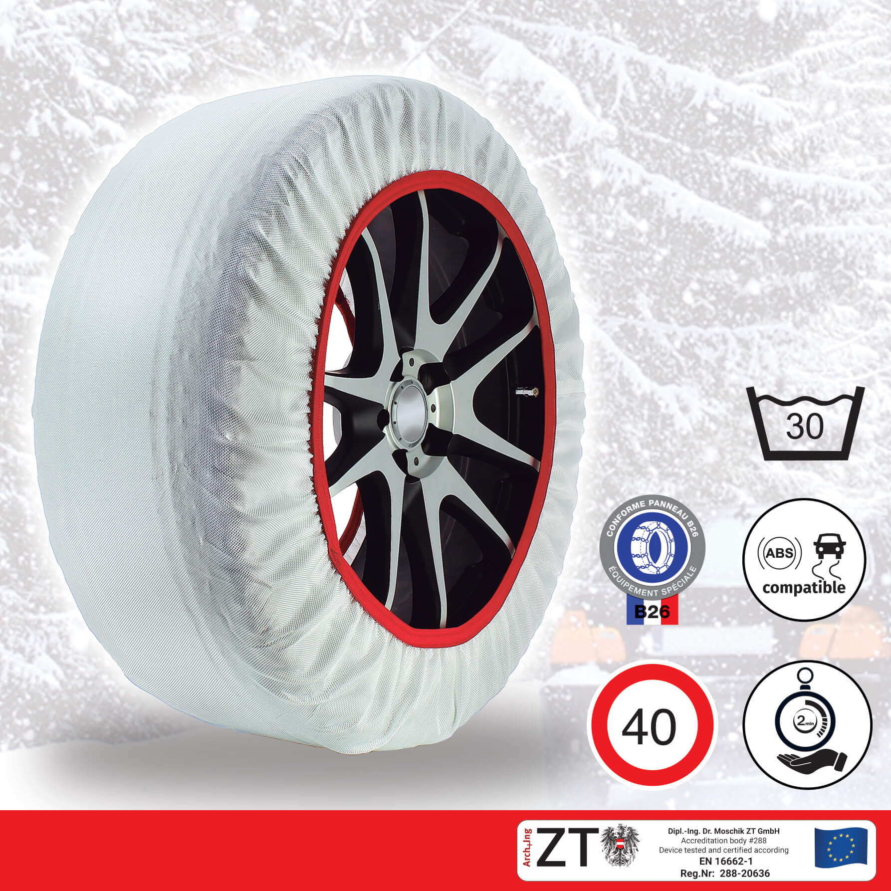 Chaussettes de neige Taille XXL – Sumex – Image 3