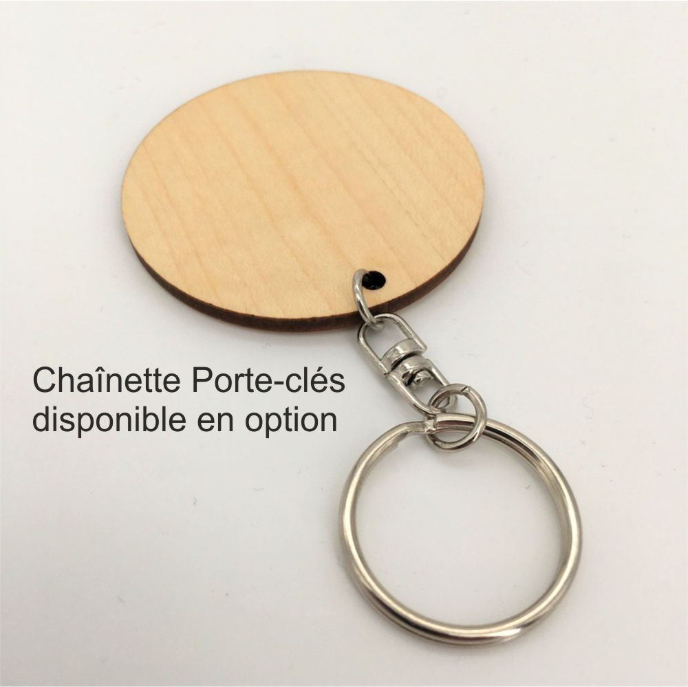 Porte-clés bois Etre mamie – Image 8