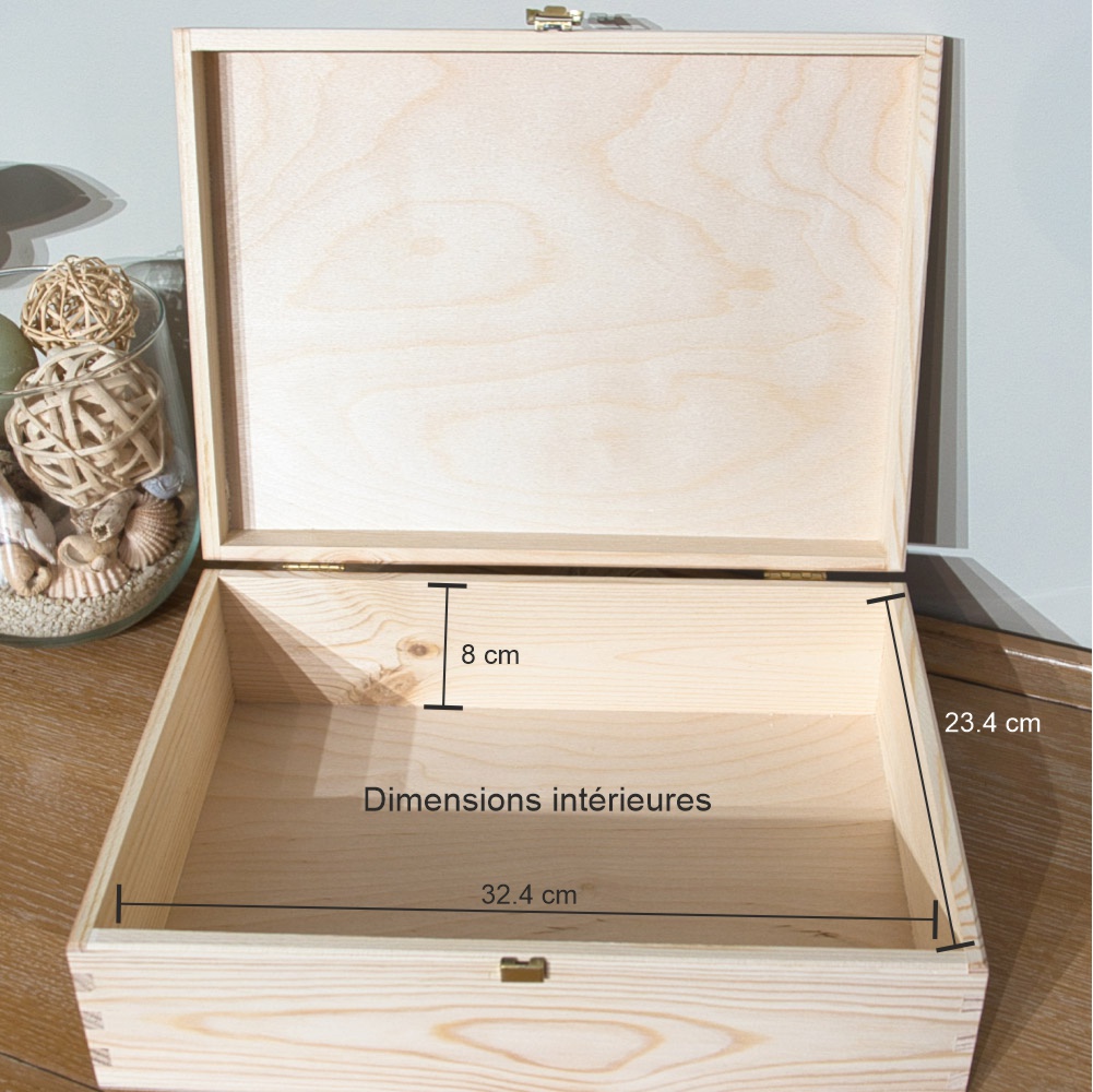Coffret naissance personnalisé bois – Image 4