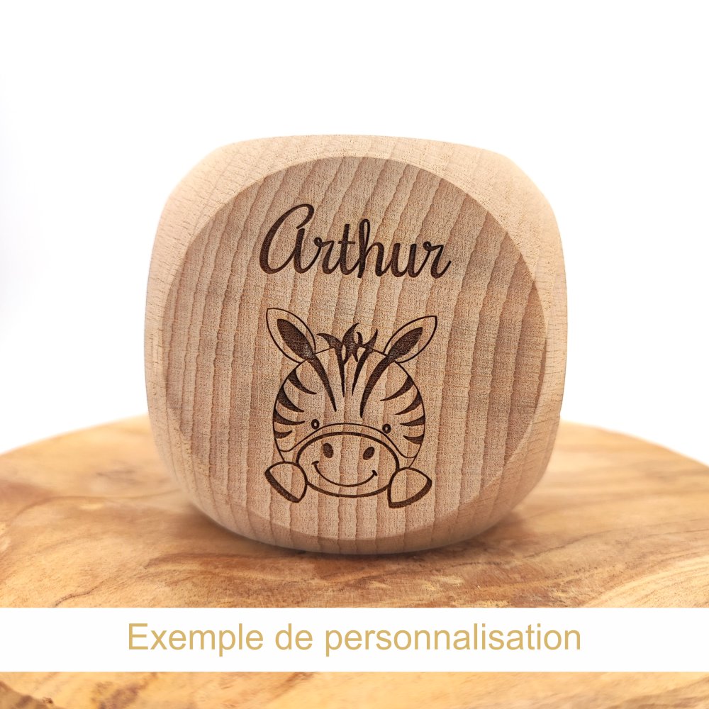Dé en bois 100% personnalisable – Image 8
