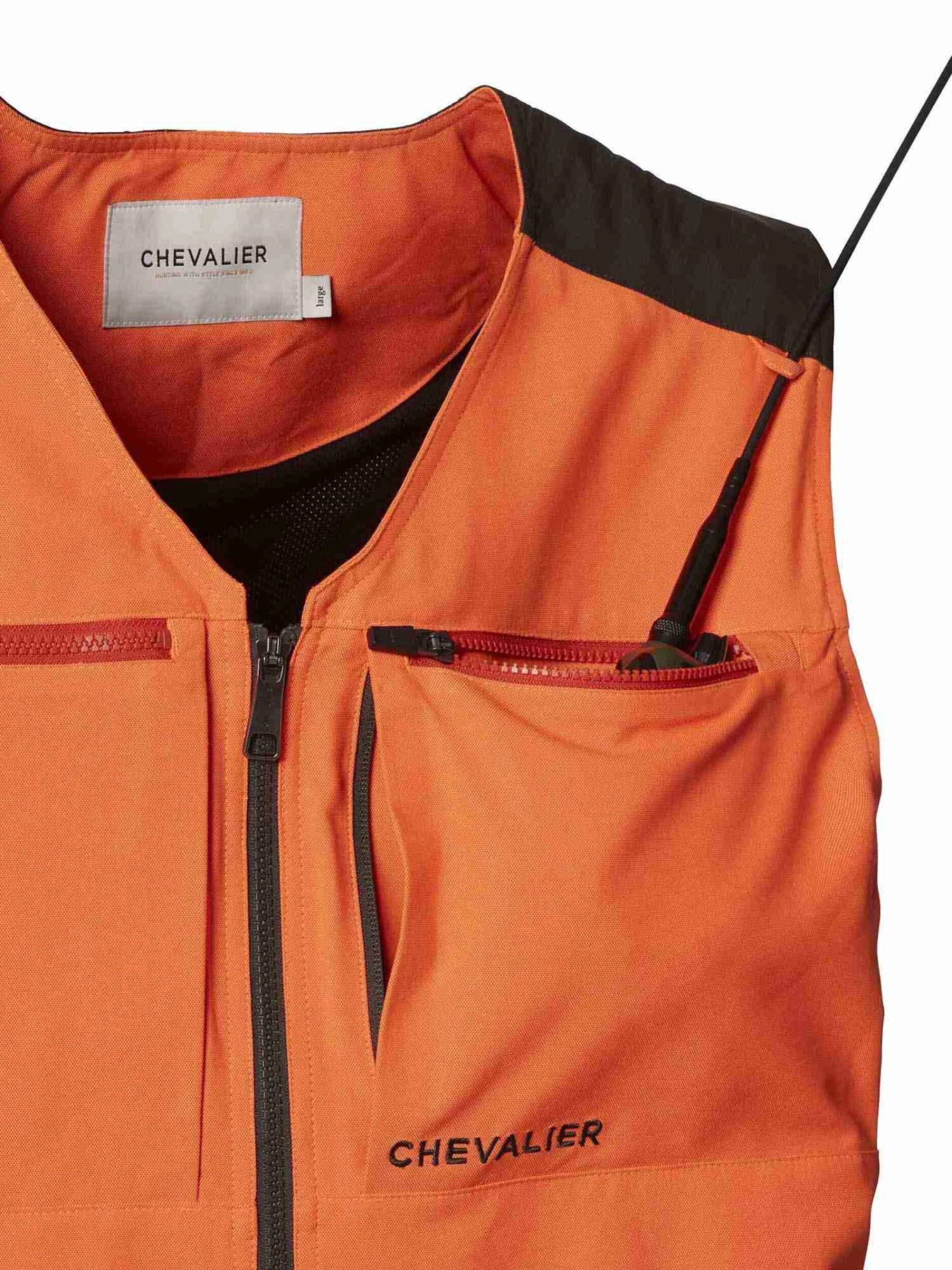 Gilet Technique Orange Chevalier – Image 5