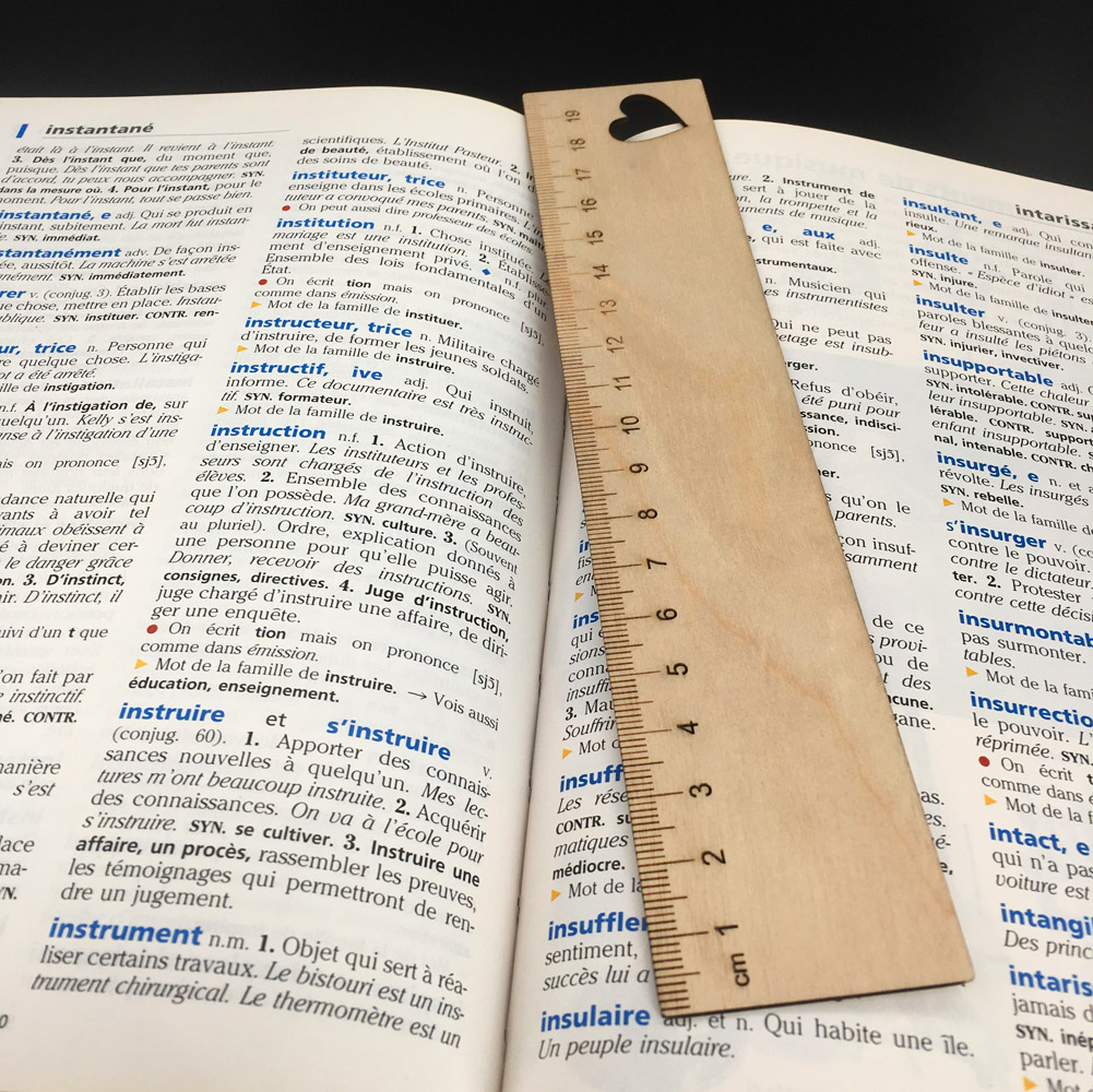 La règle graduée bois 100% personnalisable – Image 3
