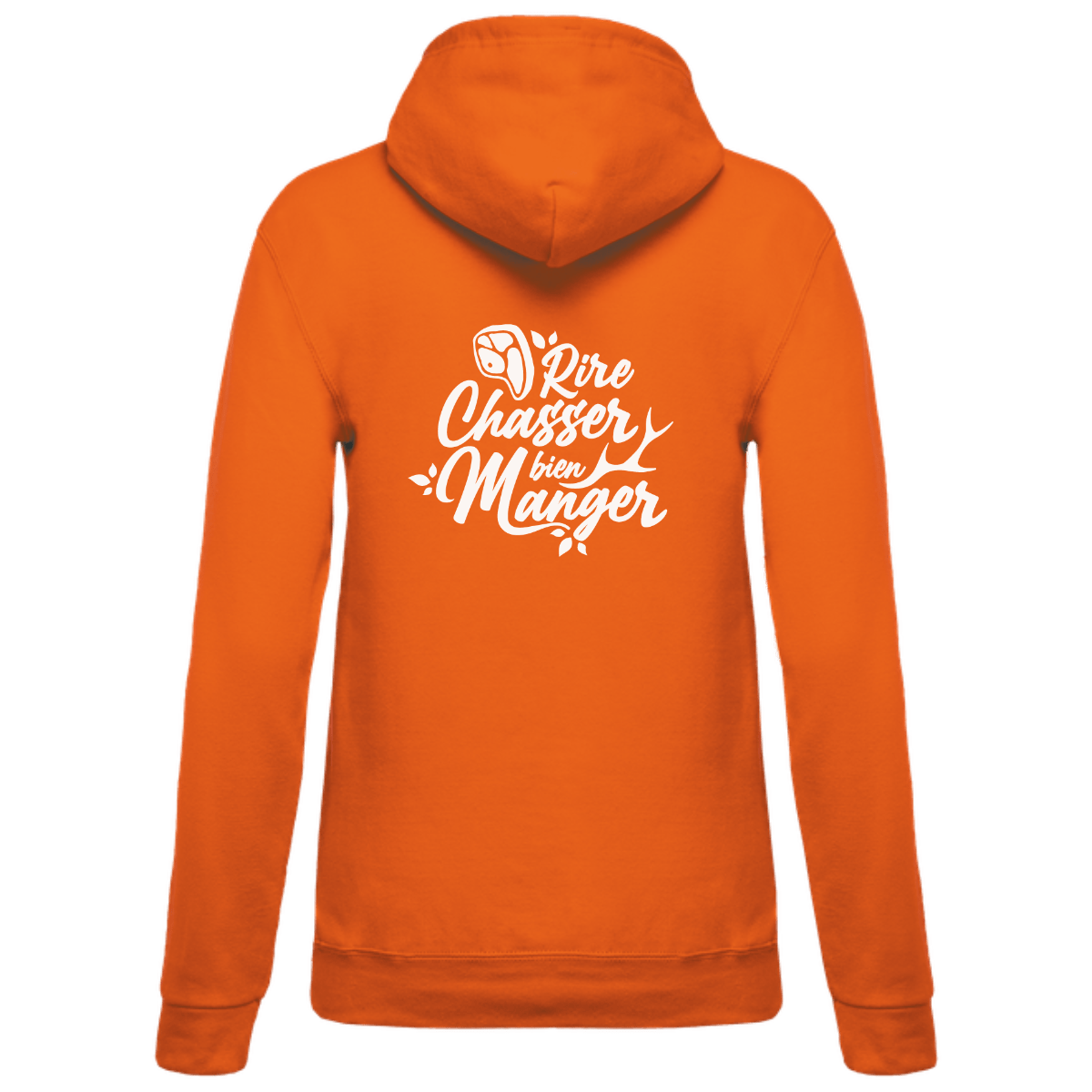 Sweat Femme “Rire, Chasser, Bien Manger” Seekers Outdoor – Image 4