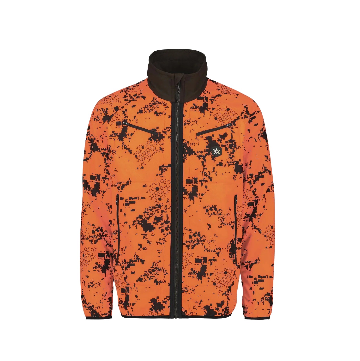 Veste Polaire Reversible Orange/Marron Raptor Alaska – Image 4